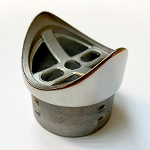 седловина 50.8x1.5 (зеркало) AISI 304 арт.1204357