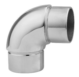 отвод поручня угольник 90гр AISI 304 38x1.5 зеркало арт.1202430