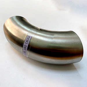 Отвод поручня AISI 304 50.8x1.5x160 под сварку (шлифованный 180G)