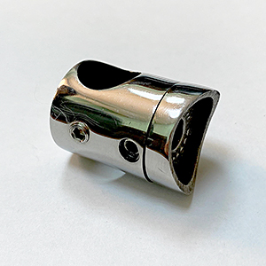 крепление ригеля AISI 304 12x38 зеркало арт.1142472