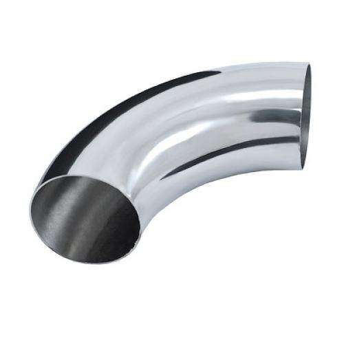 Отвод поручня AISI 201 50.8x1.5x160 под сварку, удлиненный (зеркало)